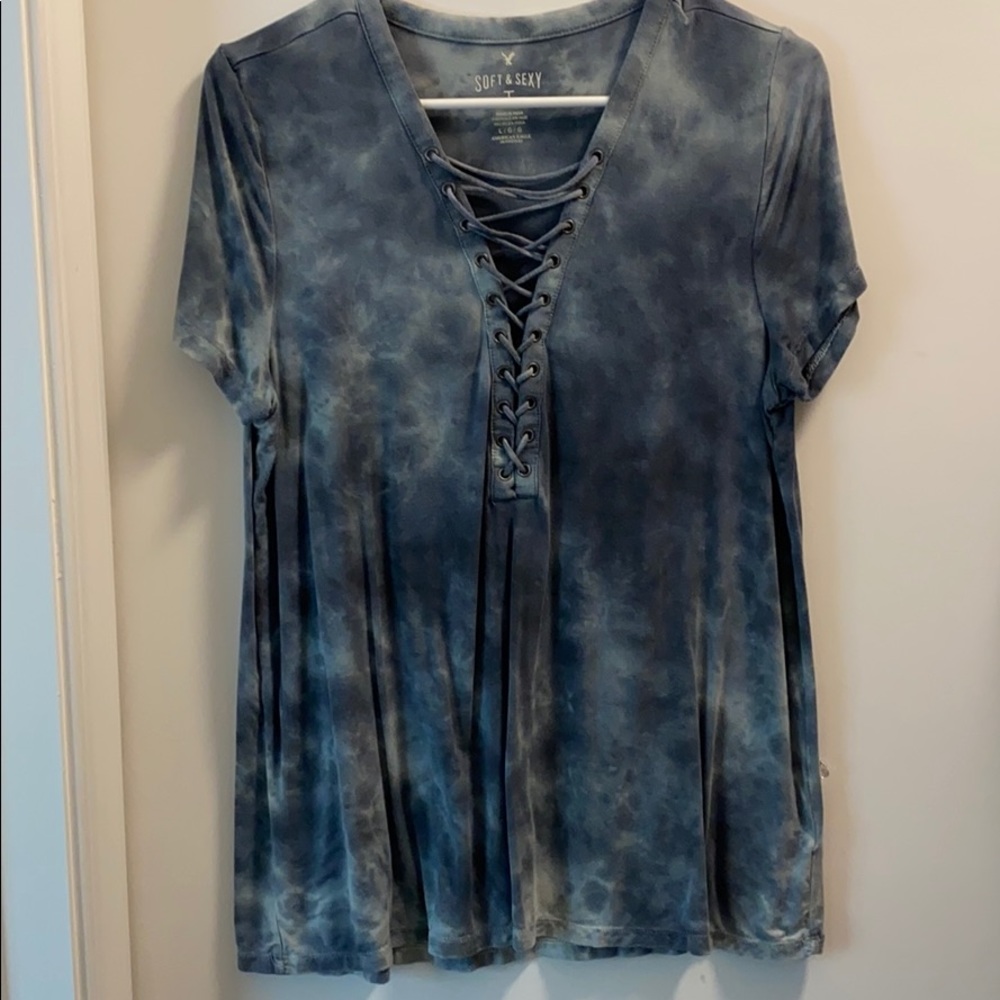 American Eagle Tie Dye T shirt